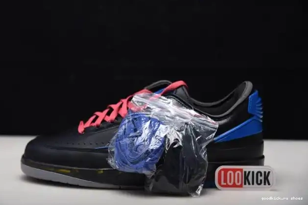 Jordan Black Low Blue 2 Retro Off-White DJ4375-004 SP 0424